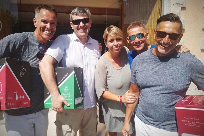 2 Wineries Small Group Tour with Free Hotel PickUp from Sitges - Duration and pacing: about 4 hours, with time to learn and ask