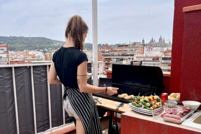 Barbecue in a penthouse in the center of Barcelona with a chef - Your Food Plan: From Cured Bites to Chargrilled Pineapple