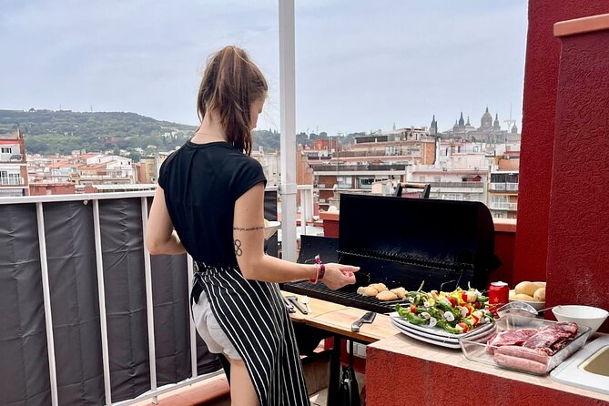 Barbecue in a penthouse in the center of Barcelona with a chef - Your Food Plan: From Cured Bites to Chargrilled Pineapple
