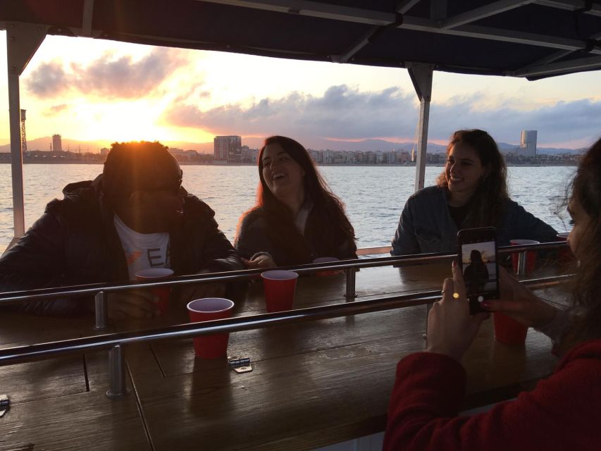 Barcelona: 1.5-Hour Private Scenic Pedal Boat Tour - Barceloneta Beach: The Main Cruise for Views, Sofas, and Sangria