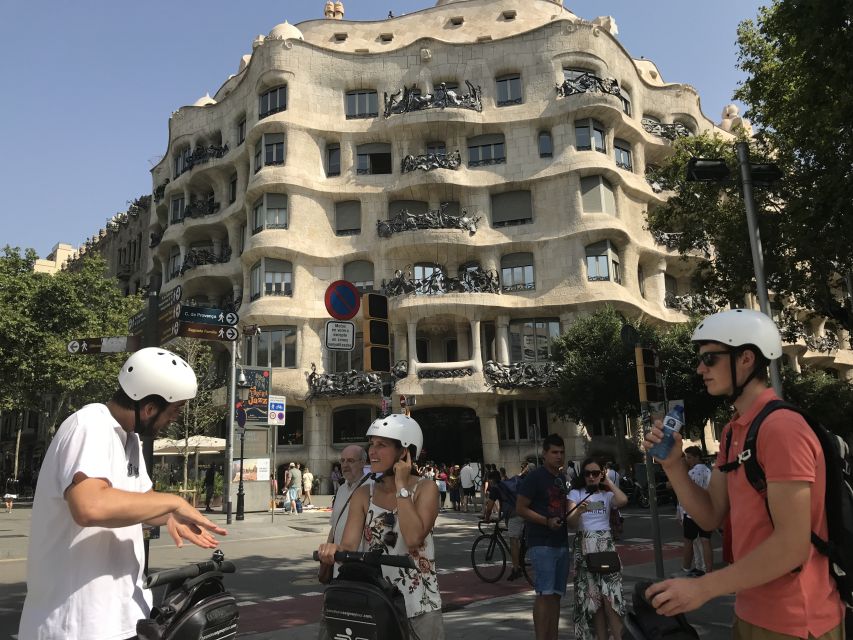 Barcelona: 2.5-Hour Gaudí Segway Tour - Sagrada Familia neighborhood time: unfinished, explained, and worth it
