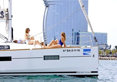 Barcelona 2 hour Mediterranean Sailing with Snacks & Drinks - Boarding rhythm: welcome drinks, quick safety, then off the dock
