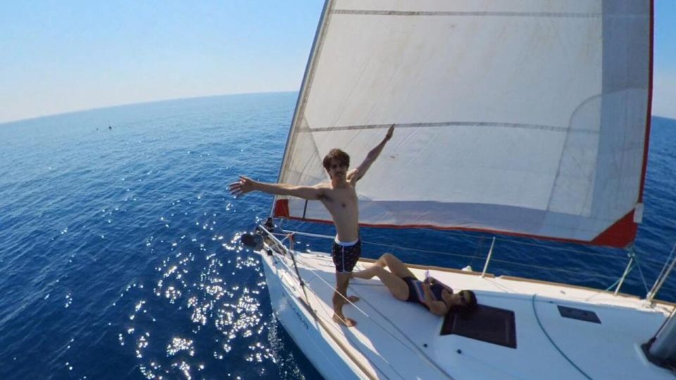 Barcelona: 2-Hour Sunset Sailboat Trip - Drinks, Snacks, and a Bottle of Cava at Golden Hour