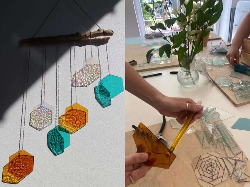 BARCELONA: 2h Glass Art Workshop, create your Suncatcher! - The 2-Hour Flow: Safety Briefing, Cutting, Grinding, Drilling