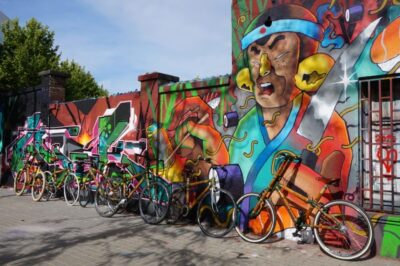 Barcelona: 3.5-Hour Street Art Tour by Bamboo Bike - Meeting at By-Cycle and getting your bearings in Parallel