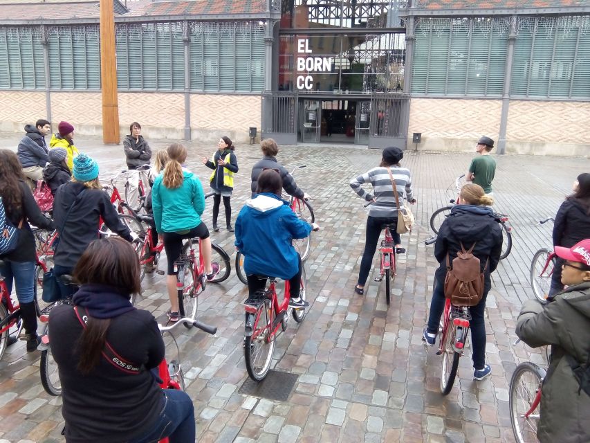 Barcelona: 3-Hour Bike Tour with Spanish Tapas - Tapas with wine and cava: a solid ending, not a rushed stop