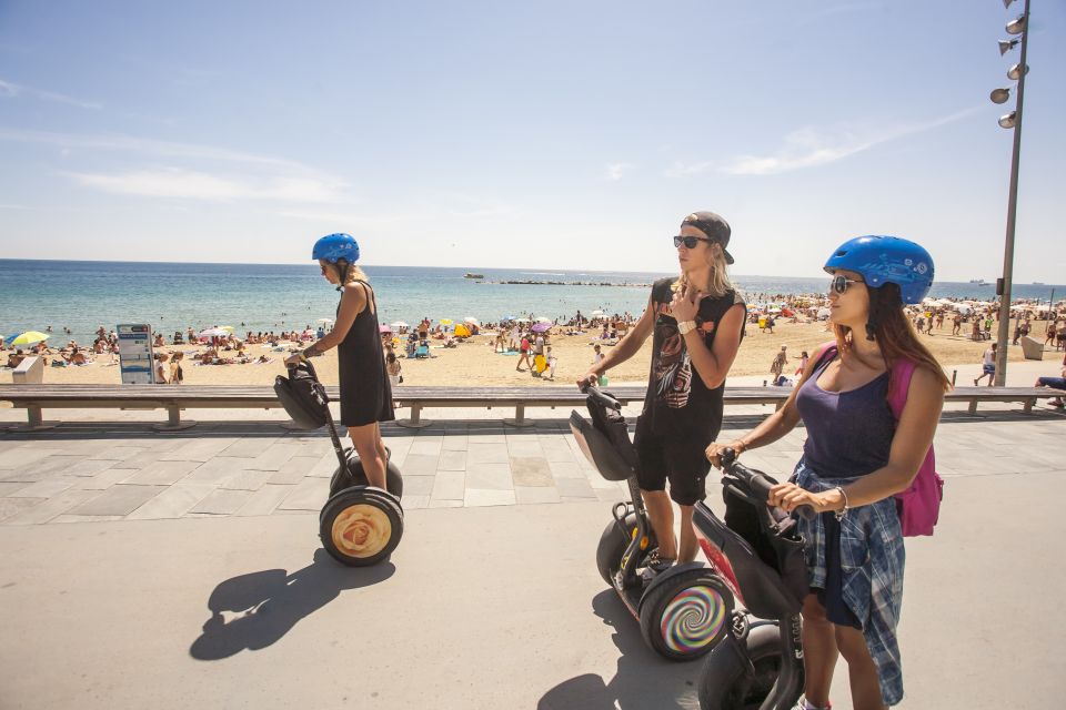 Barcelona: 3-Hour Segway Sightseeing Tour - The W Hotel panoramic terrace: the best view stop