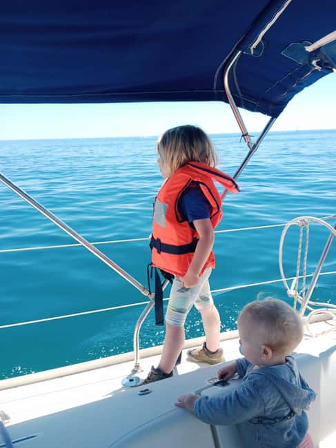 Barcelona Badalona : Sailboat Tour, Snacks, Drinks, Swimming - Host matters: Jean’s multi-language, low-pressure style