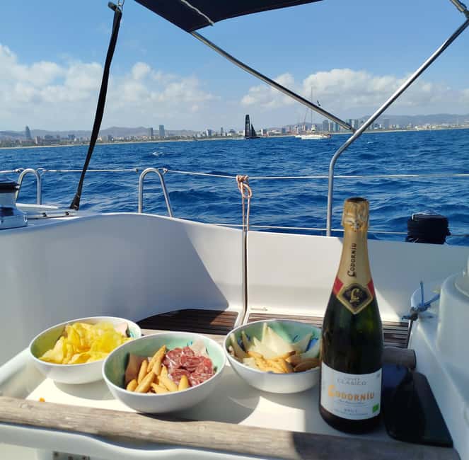Barcelona Badalona : Sailboat Tour, Snacks, Drinks, Swimming - A 36-foot Breton sailboat is the whole point