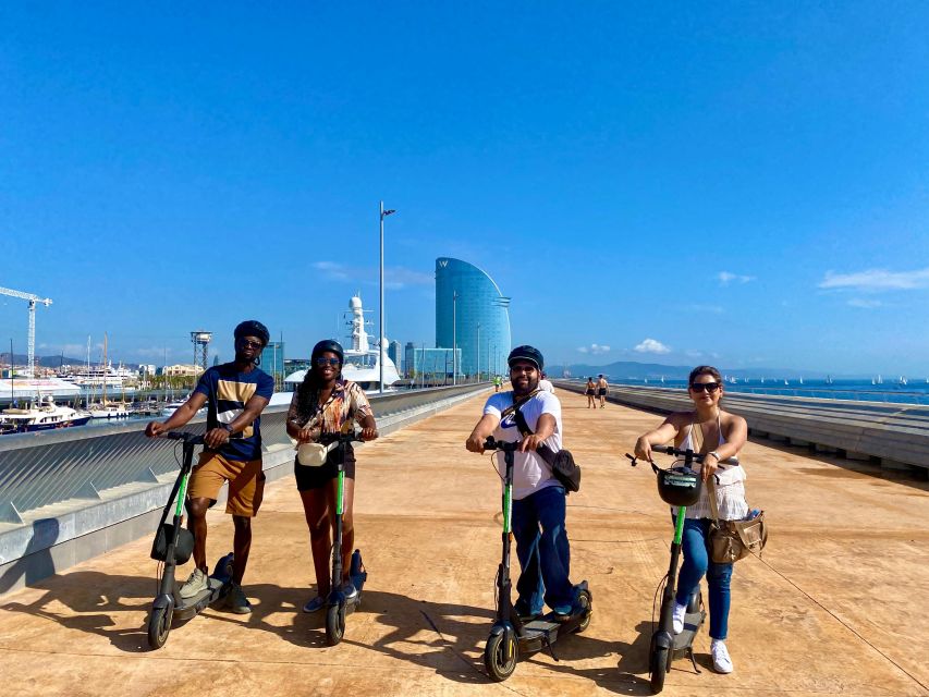 Barcelona: beach E-bike or E-Scooter Tour - Old Town hits: Gothic Quarter and Port Vell photo stops