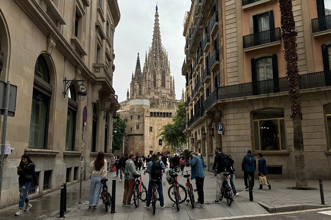 Barcelona: Bike or eBike Tour, Top Sights & Local Insights - The Gothic Quarter Grind-Down: Narrow Streets, Big Atmosphere
