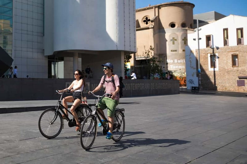 Barcelona: Bike Rental for 2 - 24 Hours - Riding route logic: from Barceloneta to Tibidabo without the clock wars