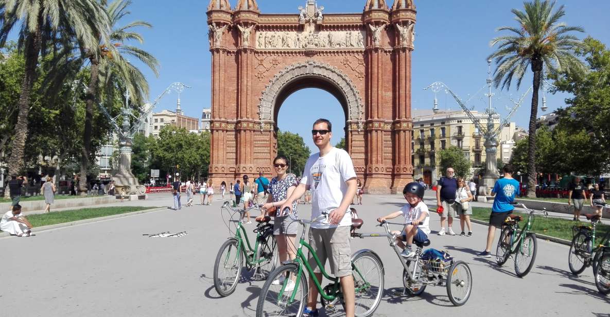 Barcelona: Bike Tour for Families - Barceloneta Waterfront Feeling: Sea Breeze and W Hotel Views