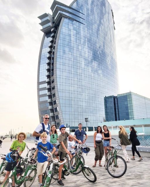 Barcelona: Bike Tour for Families - Getting Started at Plaça George Orwell (Meet by the Kids Playground)