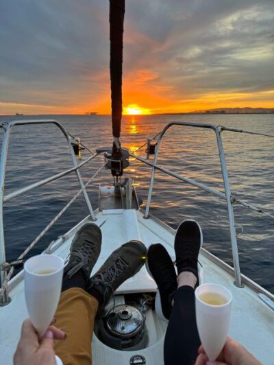 Barcelona: Boat trip with cava in amazing sailboat - Getting onto the water: Port Olímpic and your route pick