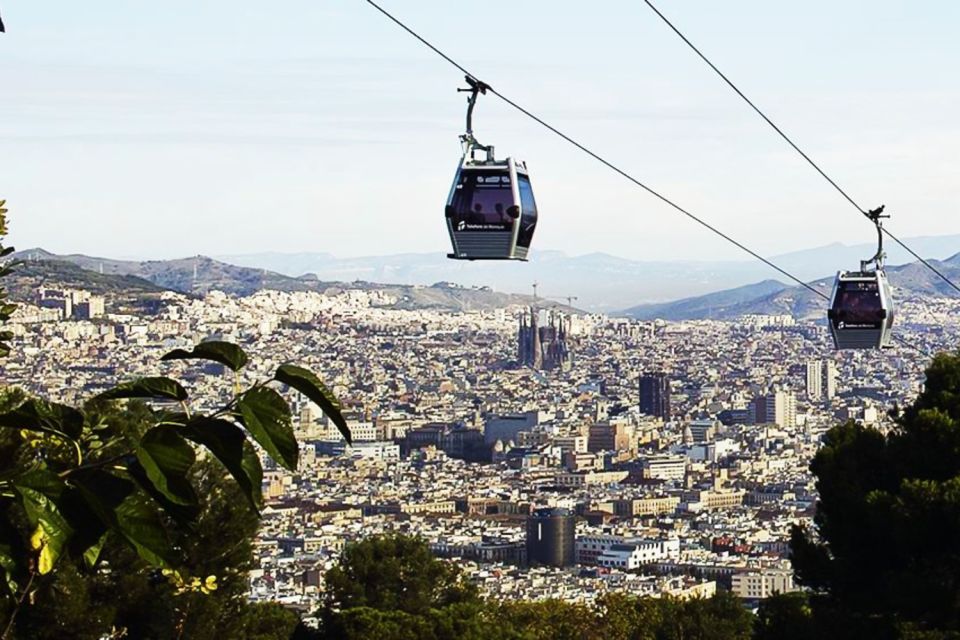 Barcelona Cable Car Sky Views, Magic Fountain & Castle Visit - Montjuïc Cable Car: The Ride That Turns the Whole Day