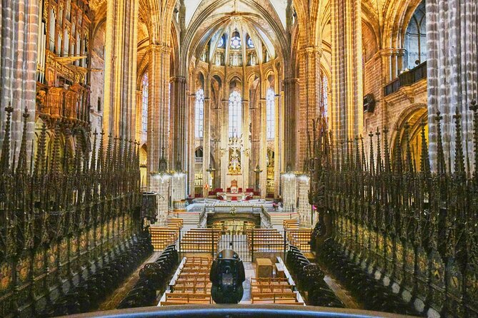 Barcelona Cathedral: Ticket, Guided Tour, Terrace + VR Experience - Group size and audio: make sure you can hear the guide