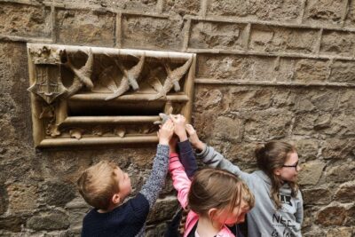Barcelona: Churros, Hot Chocolate, and Games Family Tour - La Rambla to Plaza Reial: The Start of the Ramblas-to-Old-City Shift