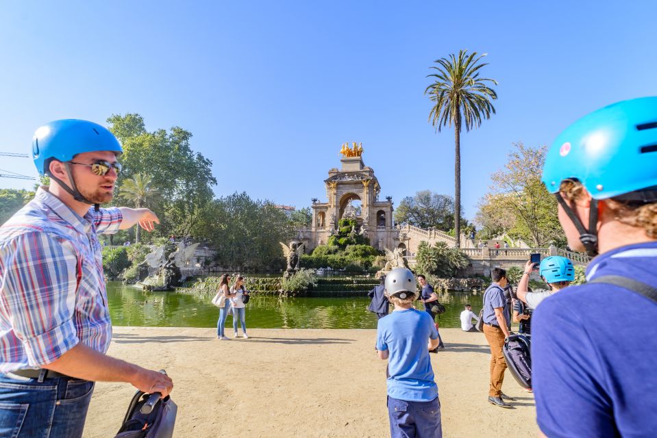 Barcelona: City and Seafront Guided Segway Tour - Muralla romana and the Gothic Quarter: the Old Town portion that moves