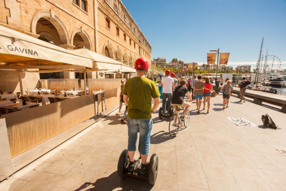 Barcelona: City Highlights Segway Tour - Beach-side Barcelona: Olympic Port, Barceloneta, and sea walls