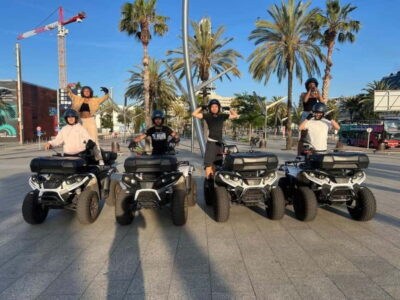 Barcelona: City Sights Electric Quad Tour - Where you start: Carrer de l’Hospital and the yellow-jacket briefing