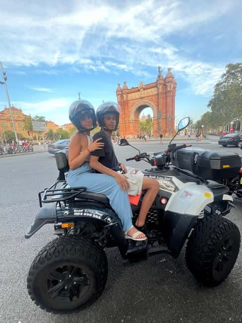 Barcelona: City Sights Electric Quad Tour - What the ride feels like in real Barcelona traffic