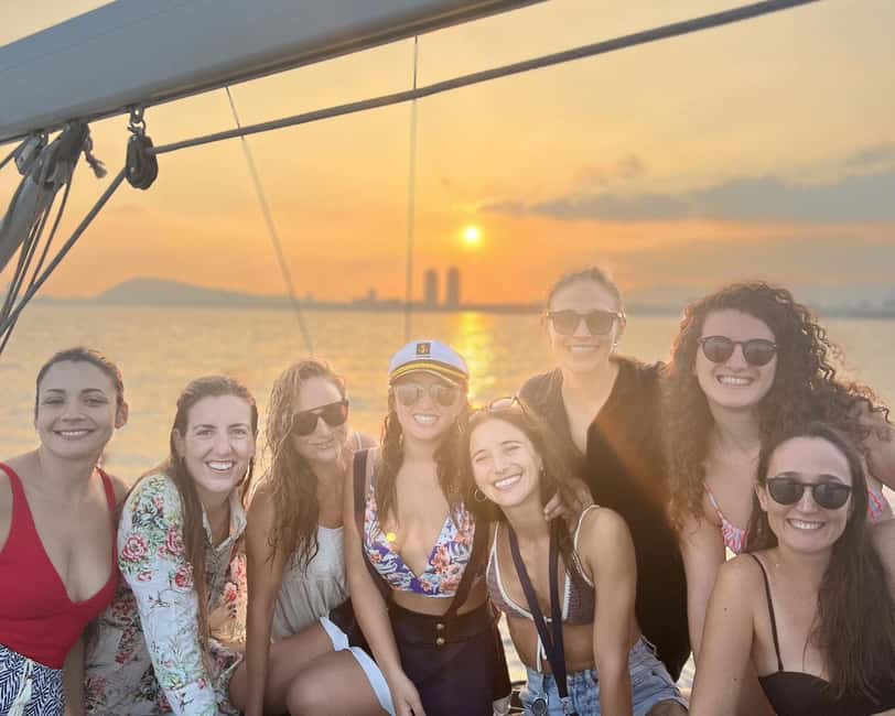 Barcelona: Coastline Sailing with Swim Toys w/ Food & Drinks - Key Things I’d Book This For
