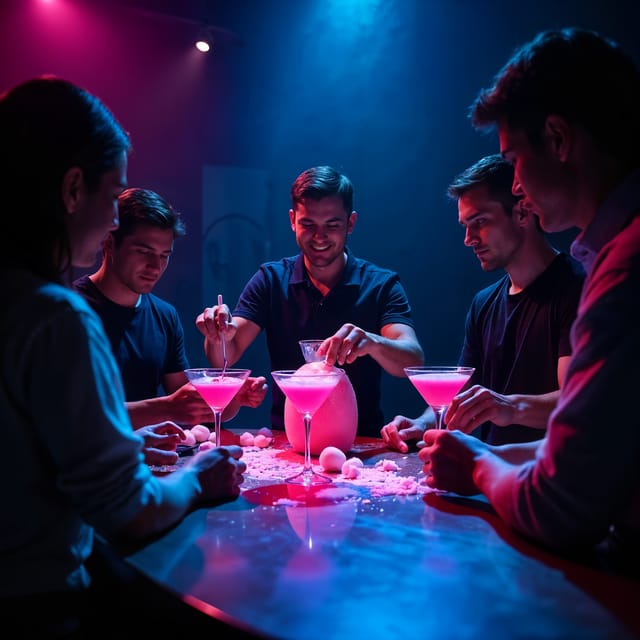 Barcelona: Cocktail Class Workshop - Make Shake Cook & Paint - Çukor Candy Kitchen in El Gòtic: the speakeasy setting you’ll remember
