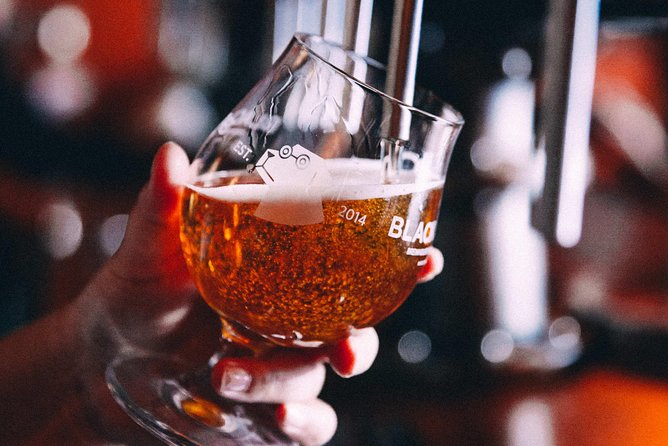 Barcelona Craft Beer Tour with a Brewery Tour and 3 Local Bars - What you actually drink: tasters, large glasses, and comparison time