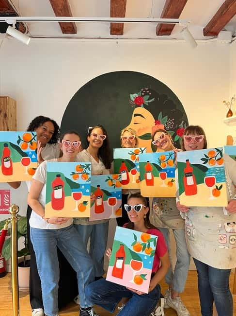 Barcelona: Create your own souvenir! Wine, Paint and Music! - Price and value: is $44 a fair deal in Barcelona?