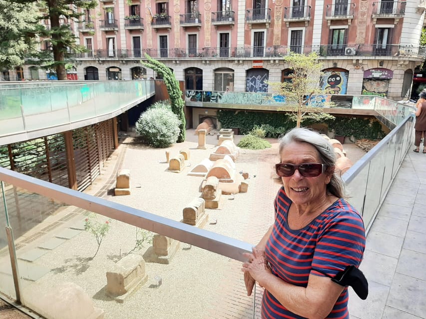 Barcelona: Curious Legends and Traditions of Old Town Tour - MUHBA Via Sepulcral Romana: Roman Burials Without the Museum Feeling