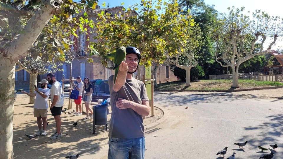 Barcelona: e-scooter and Bike tour - Sagrada Família: the stop that ties history to the present