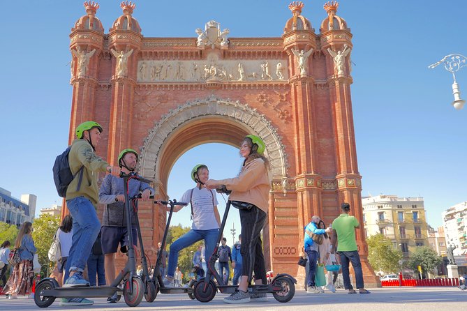 Barcelona Electric Scooter Tour - Start at Carrer del Correu Vell and get fitted fast