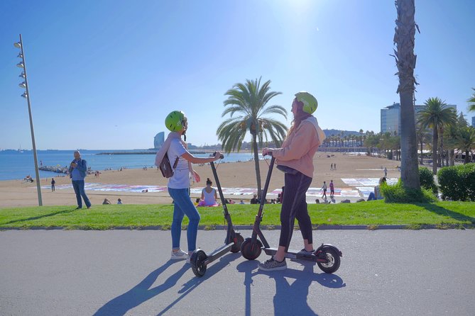 Barcelona Electric Scooter Tour - Port Olímpic, Vila Olímpica, and Barceloneta: Olympic Barcelona by scooter