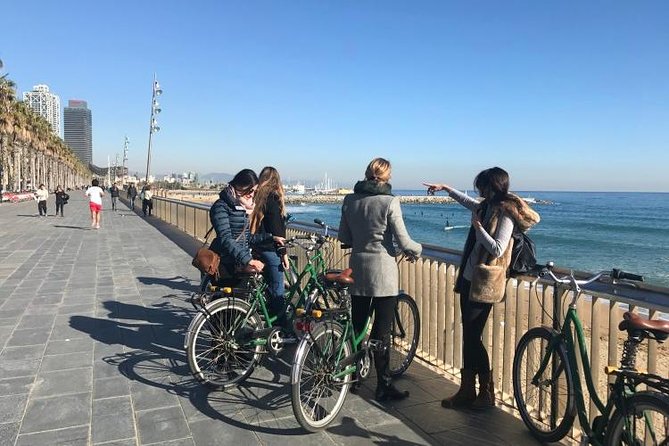 Barcelona Evening Small Group Bike Tour with Cava | with Private Option - Cava and Tapas: The Best Kind of Break