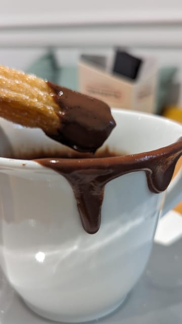 Barcelona: Experience the Best Churros with Hot Chocolate - The churro texture: what soft and lightly oily actually means