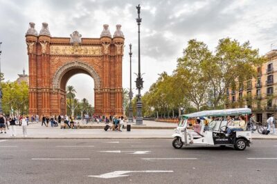 Barcelona Expert Tour with Local Guide in Eco Tuk Tuk Private - The meet-up at Carrer de Casp: simple, central, and easy to find