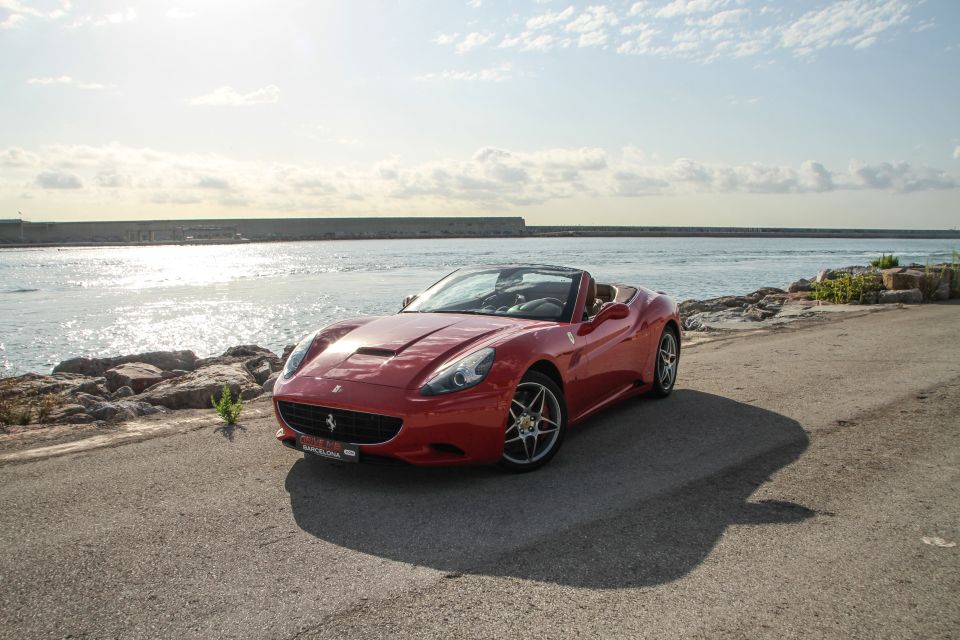 Barcelona: Ferrari Car Driving & Sailing Experience - Guide, skipper, and languages: who’s handling what