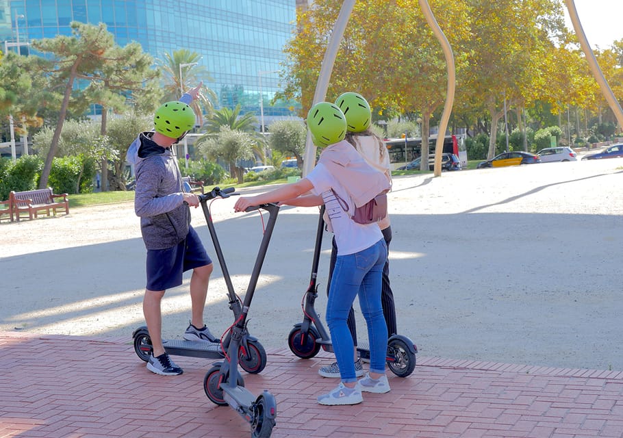 Barcelona: Gaudi Highlights Guided Tour by Electric Scooter - The Port Fòrum Side Stop and a Pause for Natural Sciences