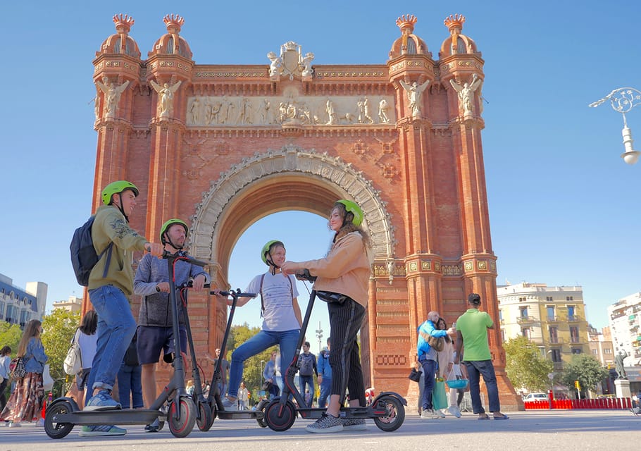 Barcelona: Gaudi Highlights Guided Tour by Electric Scooter - La Monumental to Sagrada Família: From Old-School Catalonia to Gaudí’s Big One