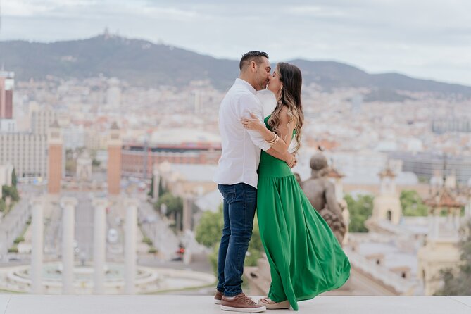 Barcelona: Glamour Wow Dress Photoshoot in Spectacular locations - Photos + Video Delivery: A Clean Memory Package
