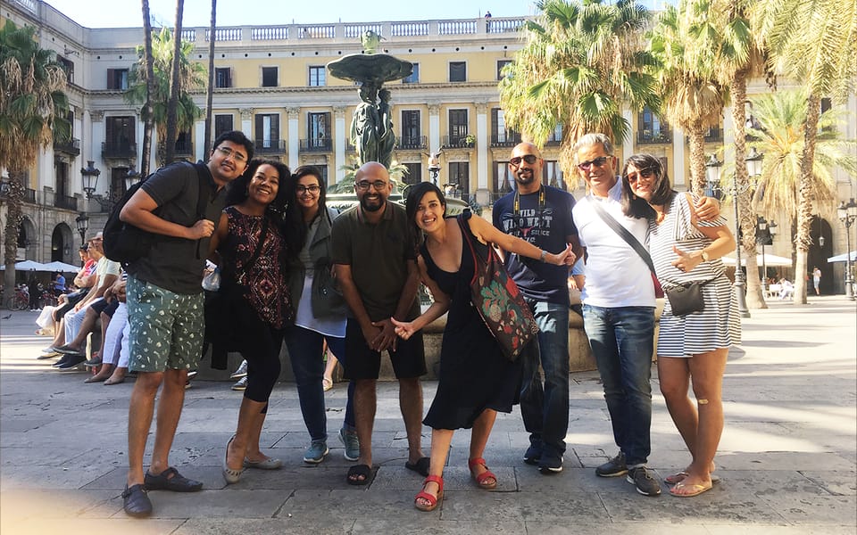 Barcelona: Gothic Quarter's Deepest Secrets Tour and Sangria - Government Square, Bishop’s Bridge: where stories get tense