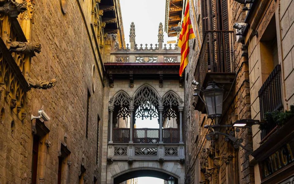 Barcelona: Gothic Quarter's Deepest Secrets Tour and Sangria - Plaça Sant Felip Neri to Ferran Street: history you can walk through