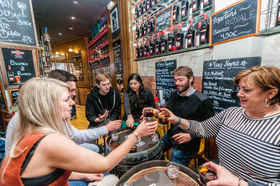 Barcelona Gourmet Food & Wine Tour with Local Expert - The first tasting stop: a modern twist on a Catalan taberna