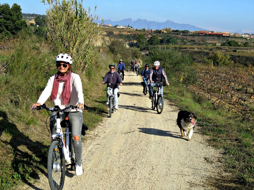 Barcelona: Guided Half-Day Wine and Electric Bike Tour - Riding out of Barcelona: the Lavern-Subirats plan