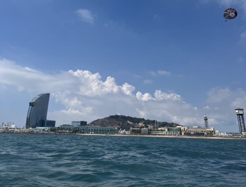 Barcelona: Guided Parasailing Experience - The speedboat segments: fun, not filler