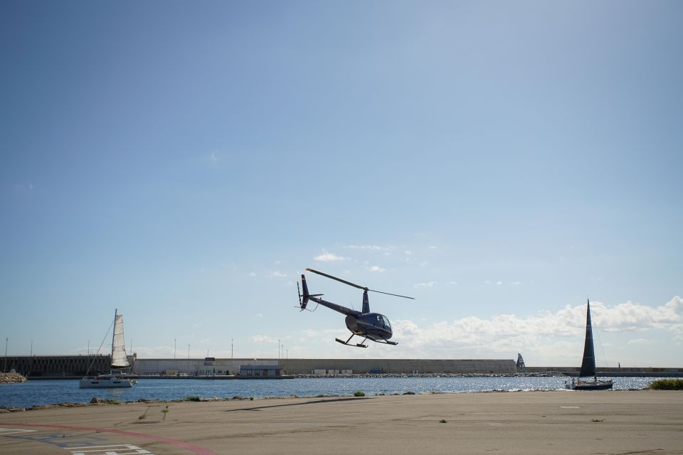 Barcelona: Helicopter Flight with Optional Yacht Cruise - Upgrades and Private Options: Barcelona plus Monserrat