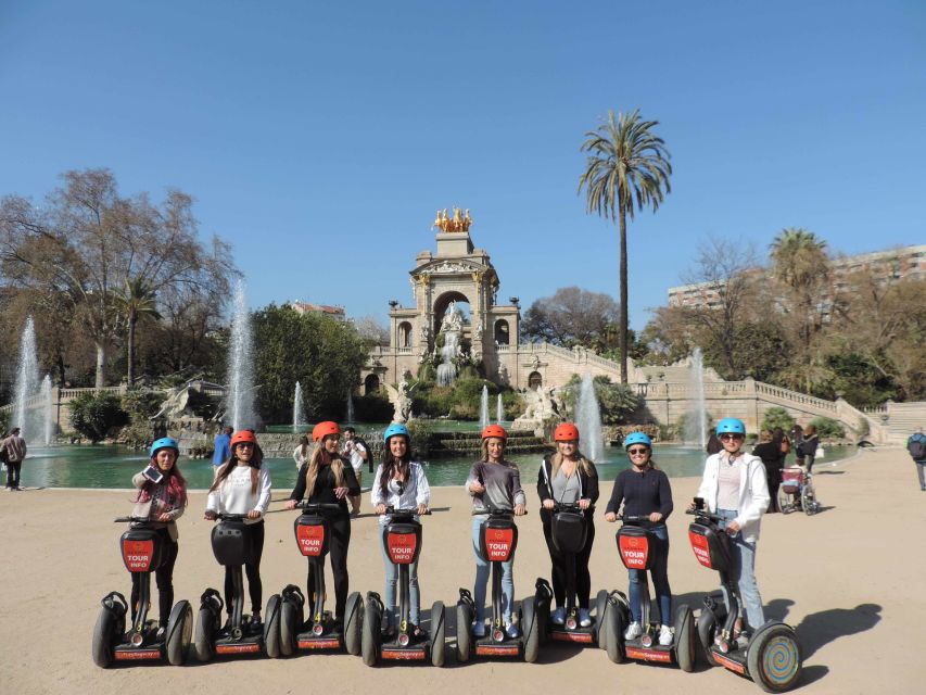 Barcelona Highlights: The Best of Gaudi On Segway - Arc de Triomf and the Expo to Olympic timeline