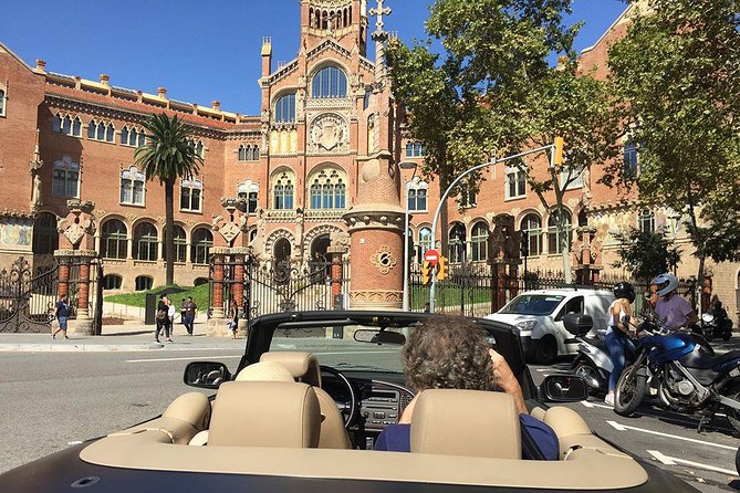 Barcelona in a Convertible - Private Guided Tour - The Saint George-Inspired Gaudí Building and the Block of Dischord