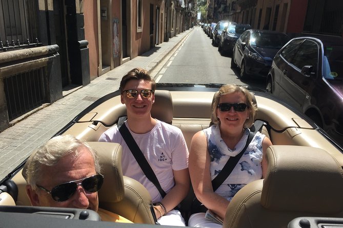 Barcelona in a Convertible - Private Guided Tour - A XIV-Century Gothic Stop and the Montjuïc Finish